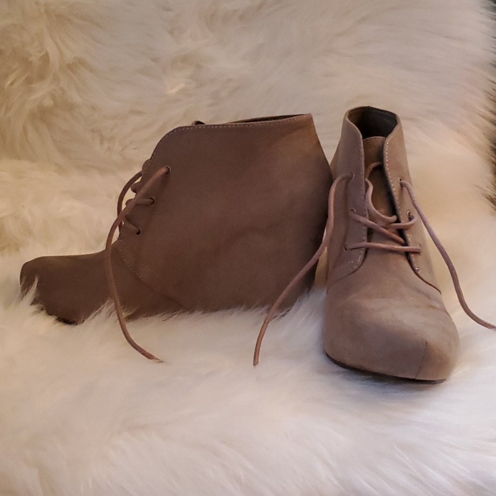 Booties, NWOT, never worn